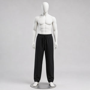 Arne Viking Linen Trousers, Black
