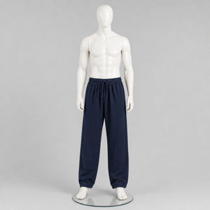 Arne Viking Linen Trousers, Dark Blue