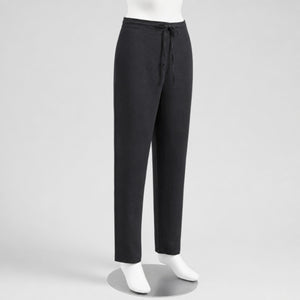 Warden of Eldwyn Handmade Linen Trouser, Black
