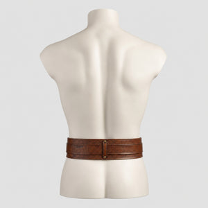 Handcrafted Wanderer Leather Belt, Brown