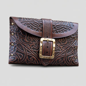 Handcrafted Leather Bag, Brown