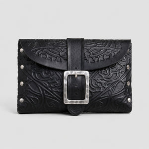 Handcrafted Leather Bag, Black