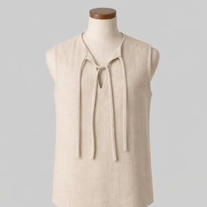 Thor Longship Armless Tunic with Loops, Natural