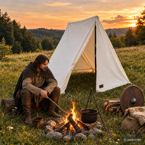 A-Tent 170 - 2.10 x 2 meters - natural