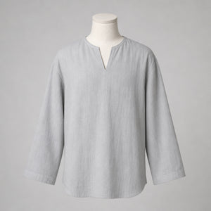 Warden of Eldwyn Linen Tunic, Grey