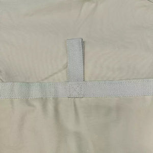Storage tarpaulin/awning with loops