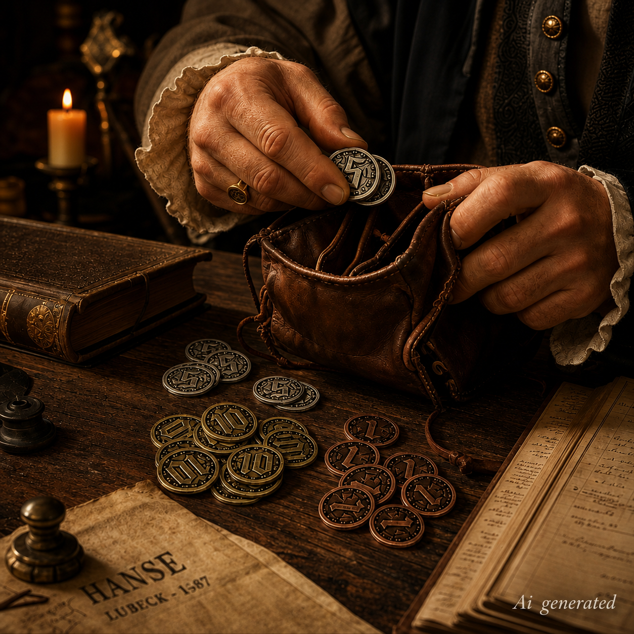 30 Pcs Metal Coins