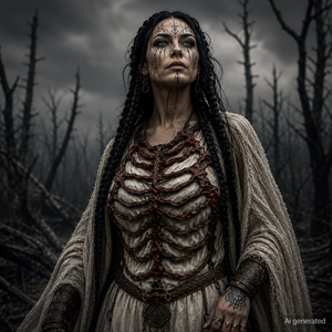 Skeleton Harness, Red