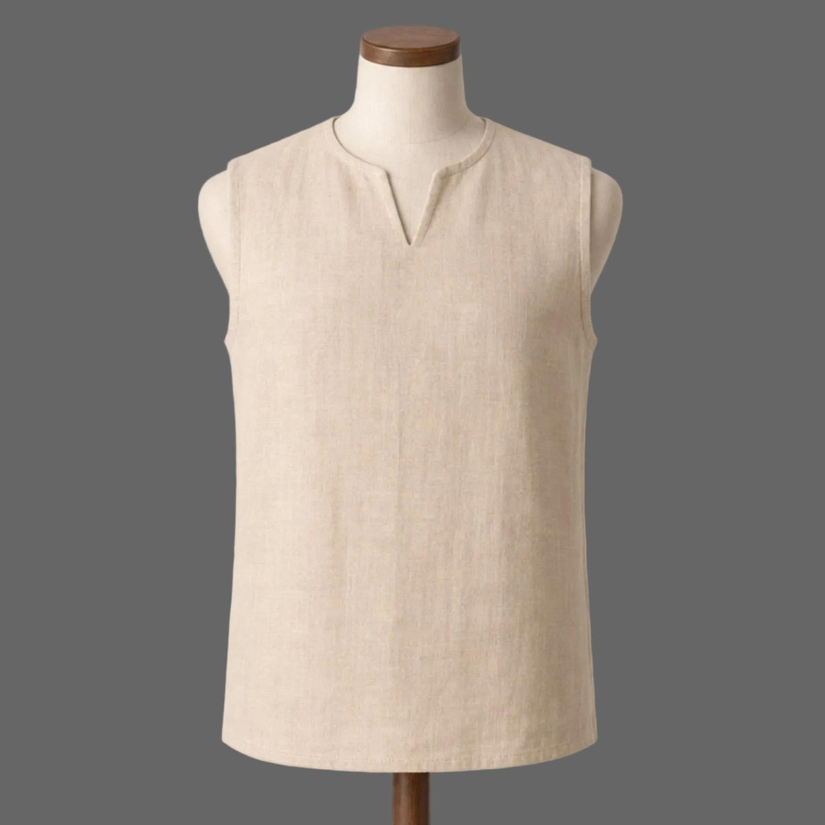 Thor Longship Armless Tunic, Natural