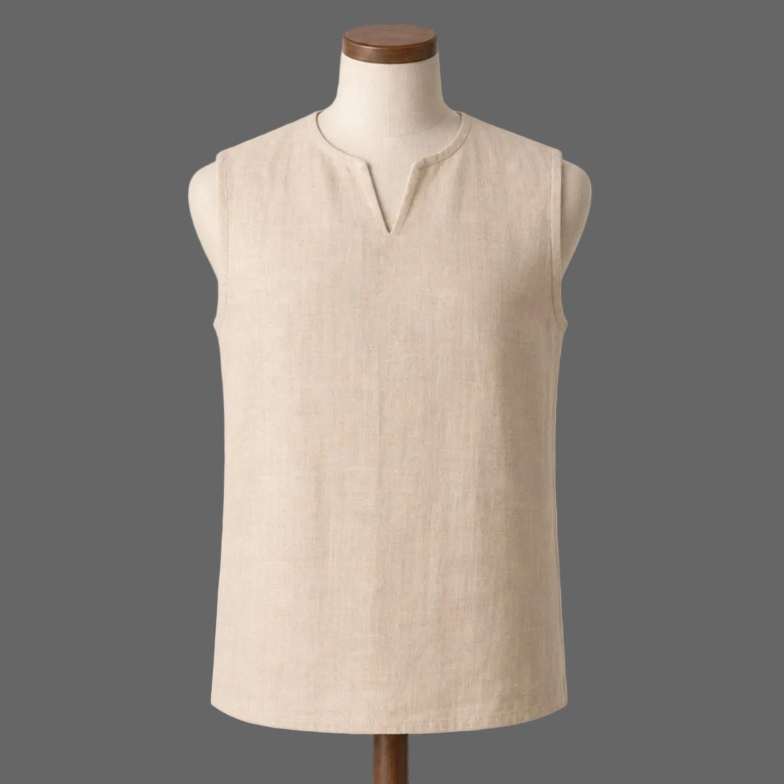 Thor Longship Armless Tunic, Natural