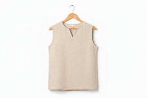 Thor Longship Armless Tunic, Natural