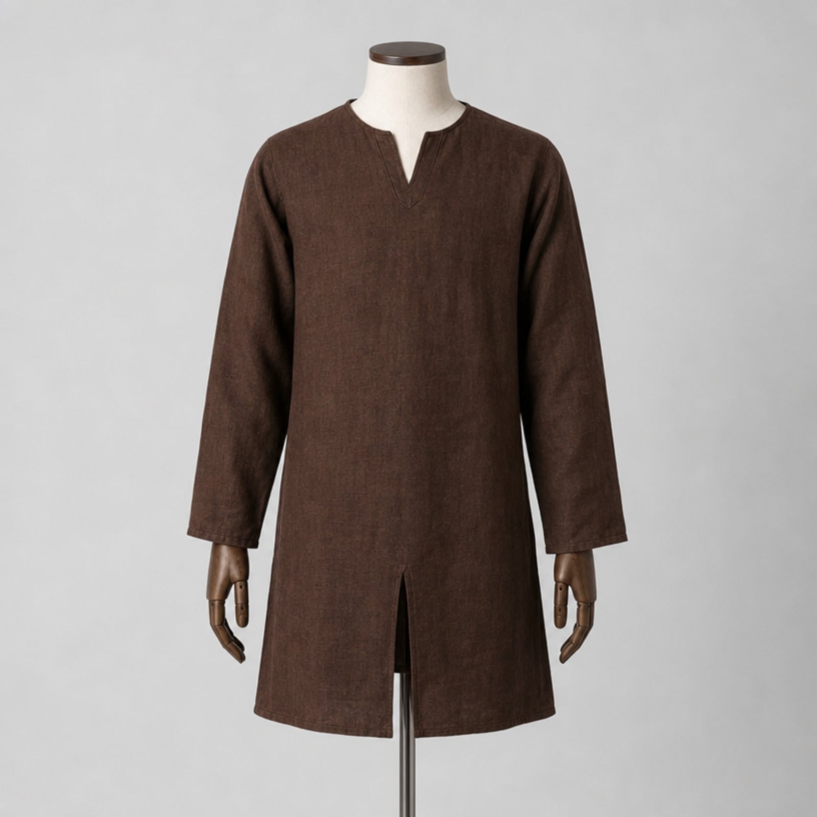 Bjorn Tunic Long Sleeve, Brown