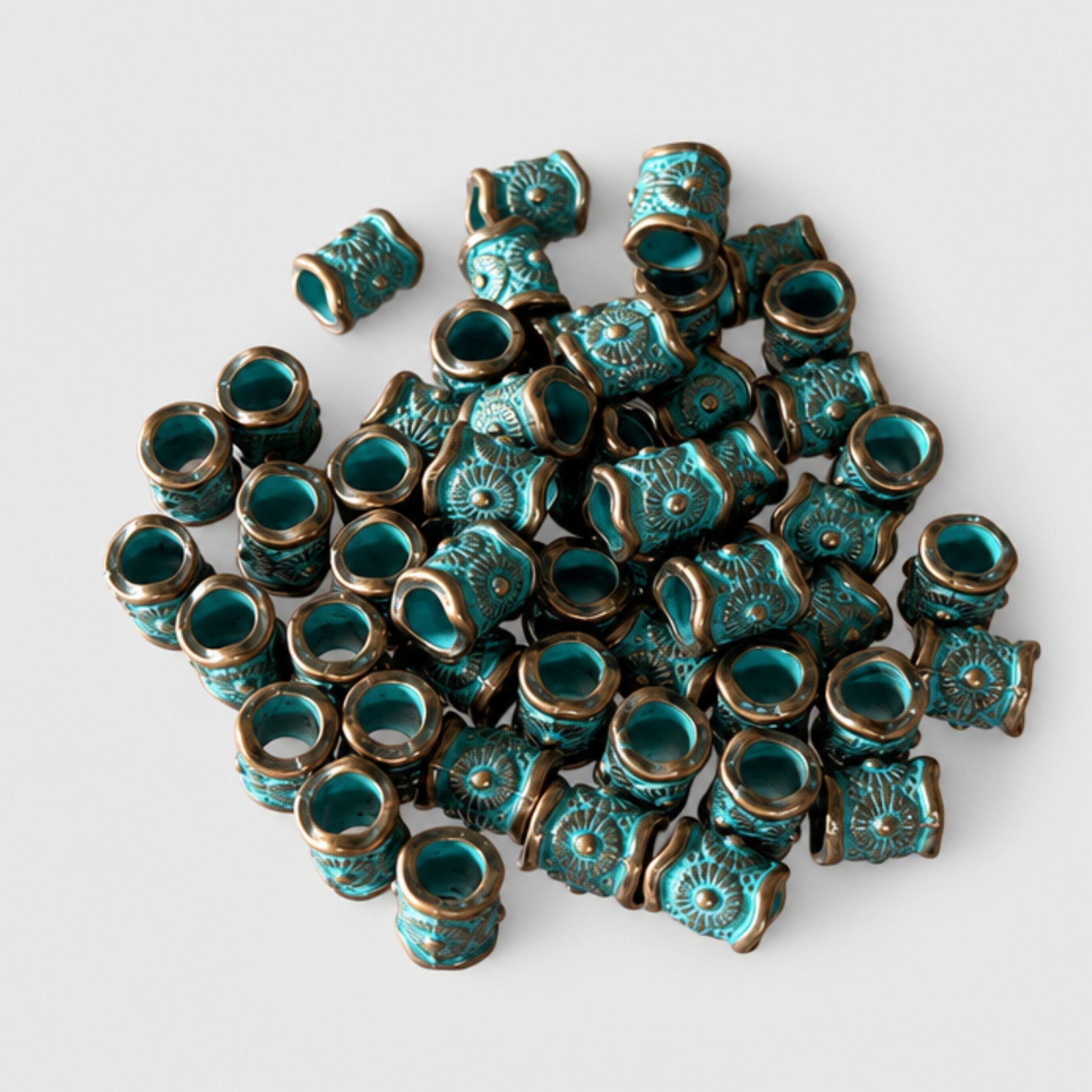 50 Pcs Spacer Beads for DIY