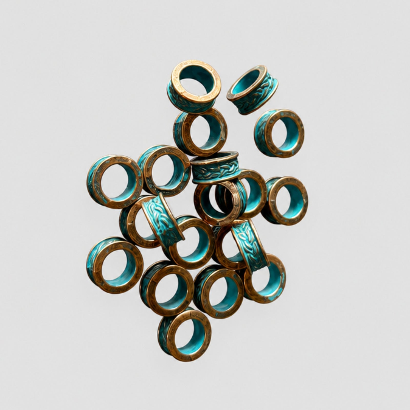 20 Pcs Spacer Beads for DIY