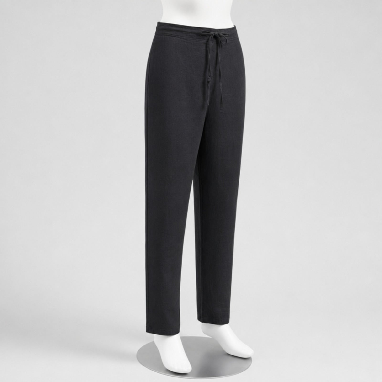Warden of Eldwyn Handmade Linen Trouser, Black