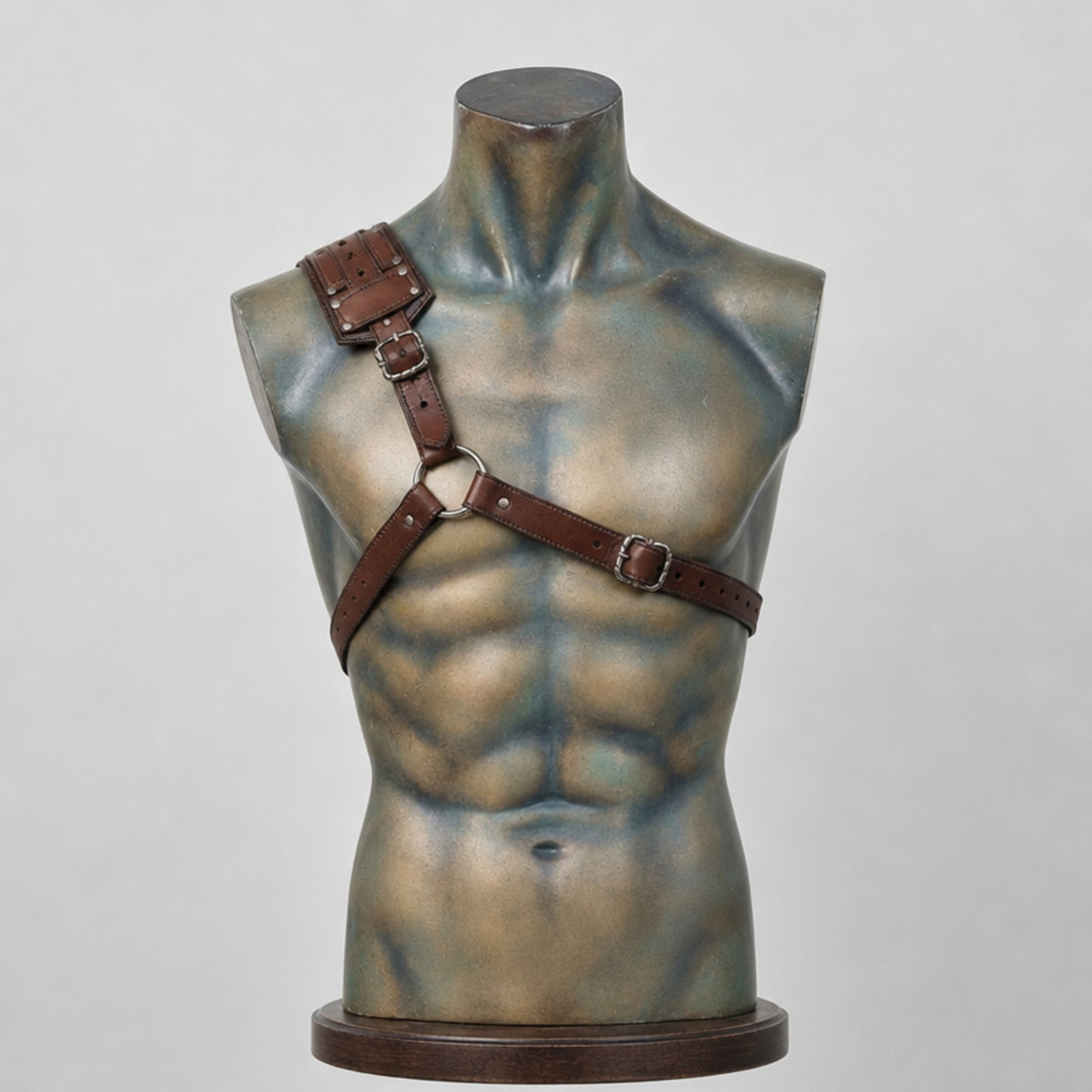Handcrafted Back Sword Scabbard, Brown