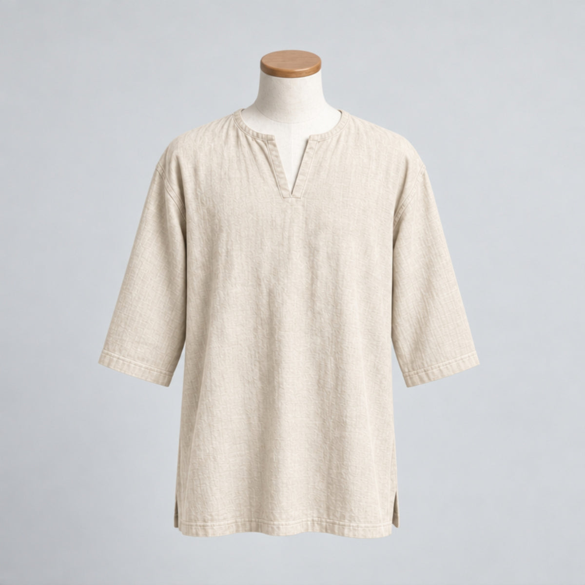 Warden Of Eldwyn Linen Short Sleeve Tunic, Natural
