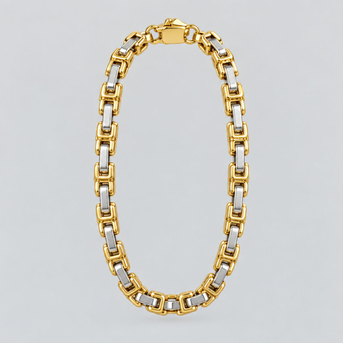 Two Tone Link Bracelet
