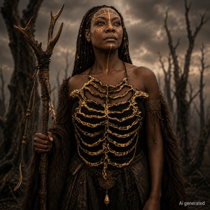 Skeleton Harness, Gold