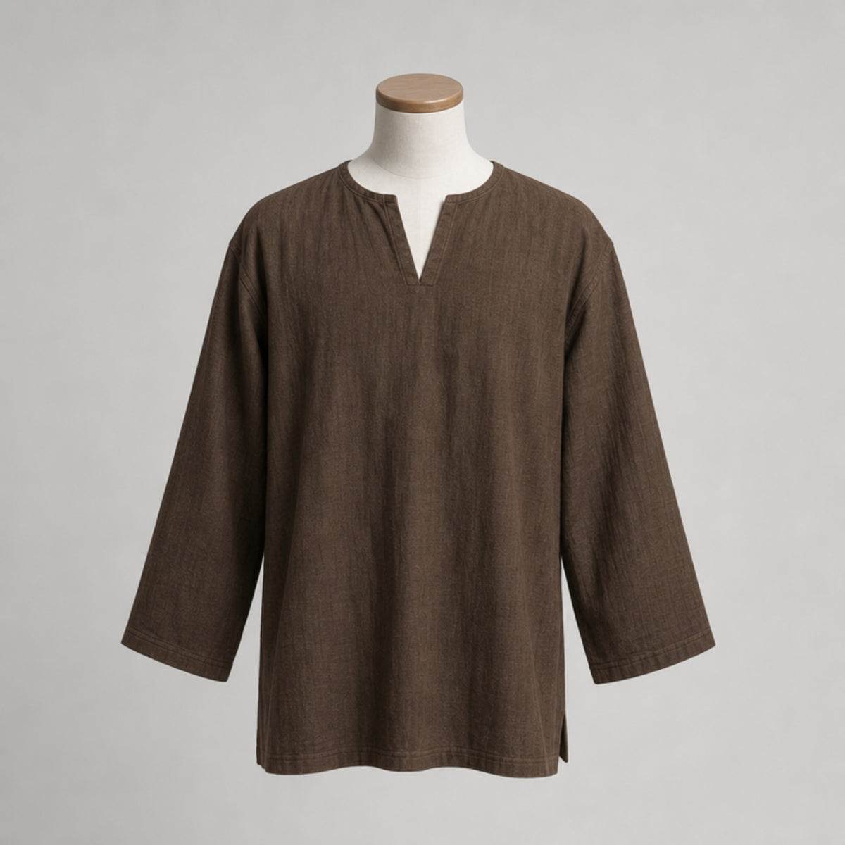 Warden of Eldwyn Linen Tunic, Brown