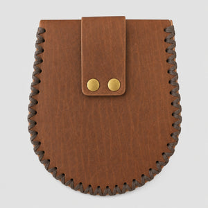 Viking Belt Bag, War Axes, Brown