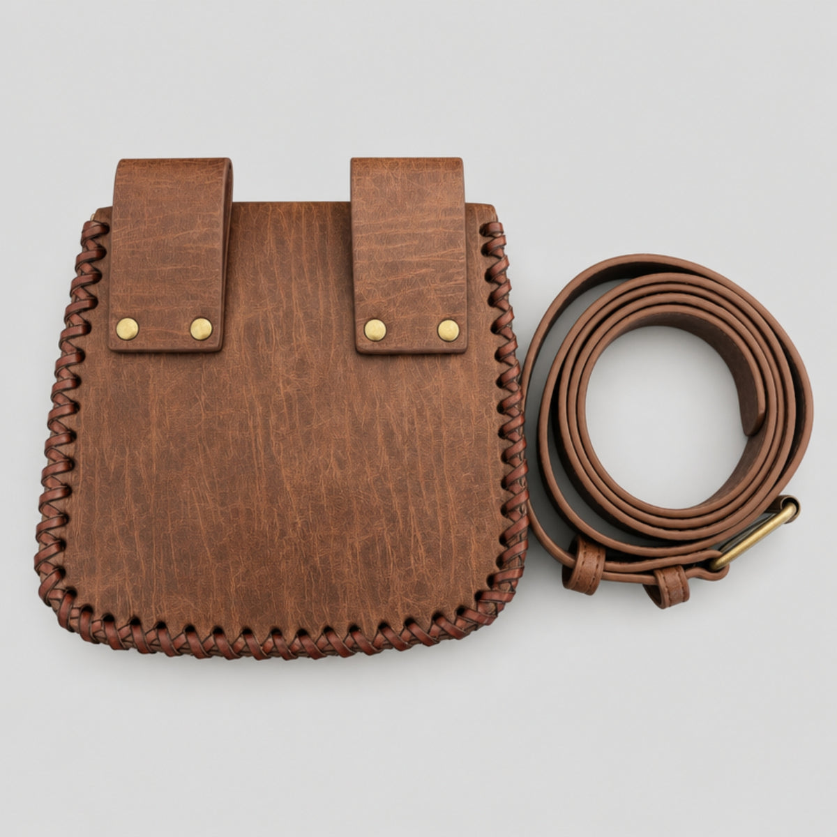 Medieval Belt Bag Set, Brown