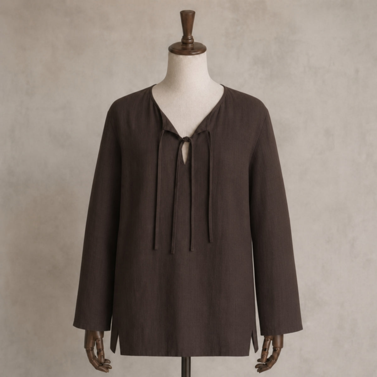 Odin Viking Linen Tunic, Brown