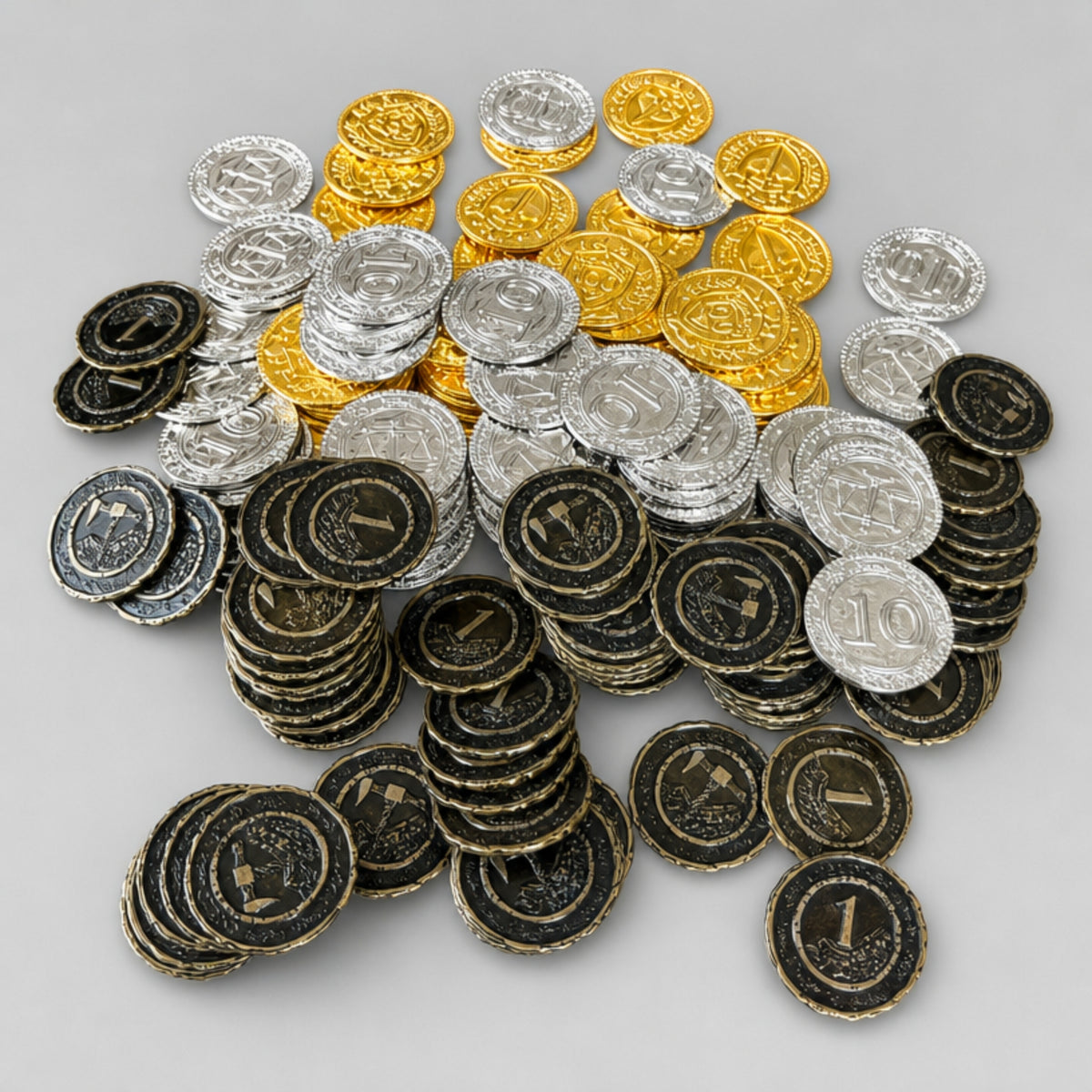 150 Pcs Metal DND Coins