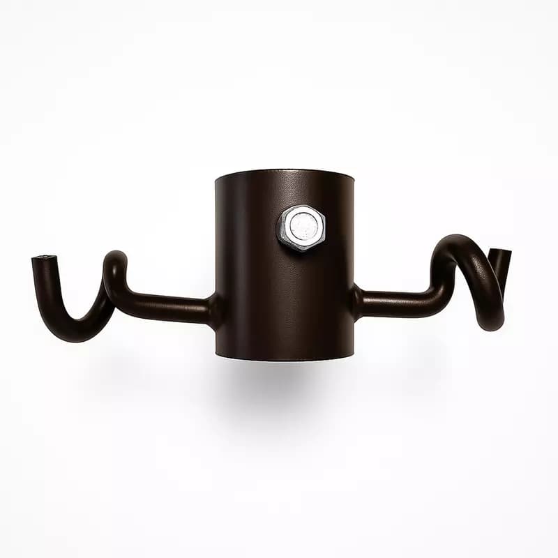 Multifunction hook for wooden poles